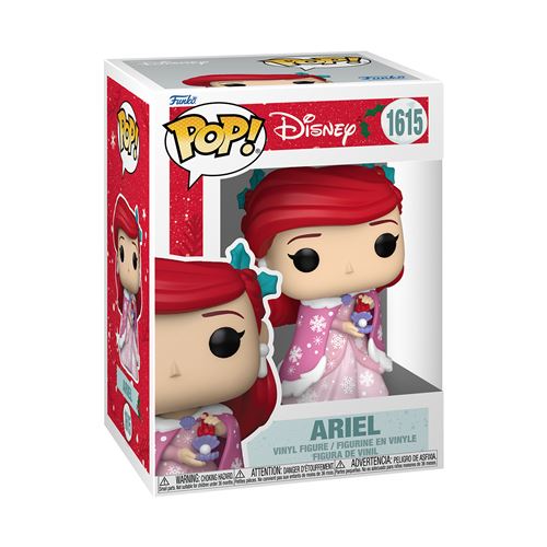 Figurine Funko Pop Disney Princess Holiday Ariel - vue 1