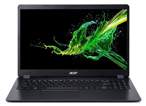 Acer Aspire 3 A315-56-3539 - Core i3 1005G1 / 1.2 GHz - Windows 10 Home 64 bits in S-modus - 4 GB RAM - 256 GB SSD - 15.6 1920 x 1080 (Full HD) - UHD Graphics - Wi-Fi - schaliezwart - tsb Frans
