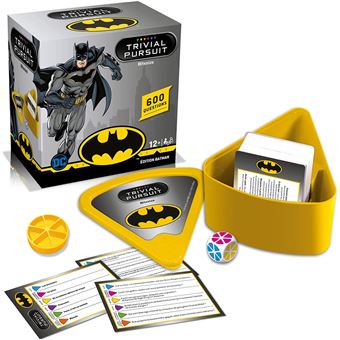 Jeu de culture générale Trivial Pursuit Voyage Batman