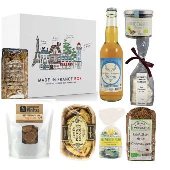 Coffret cadeau Made In France Box Le Terroir Végétarien - Coffret cadeau
