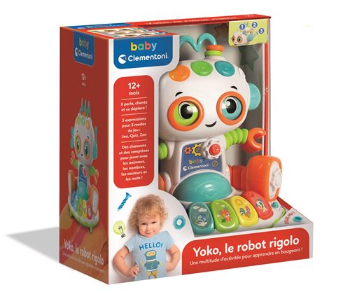 Jeu D'Éveil Clementoni Yoko, Le Robot Rigolo