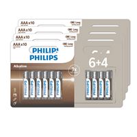Philips Piles AAA - LR03/1.5V - 20 Piles - Alcalines