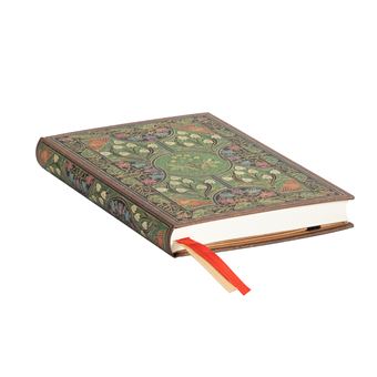 Agenda scolaire 2021 2022 Paperblanks Poésie en Fleurs Vert