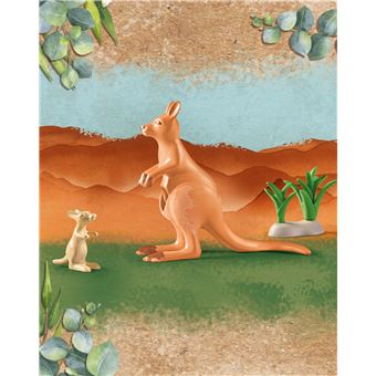 Playmobil Wiltopia 71290 Kangourou et bébé