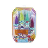 Pack 5 Petites Poupées Mattel Les Trolls 3 BroZone en Tournée