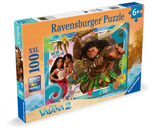 Puzzle 100 Pièces XXL Ravensburger Explorer De Nouveaux Mondes Disney Vaiana 2