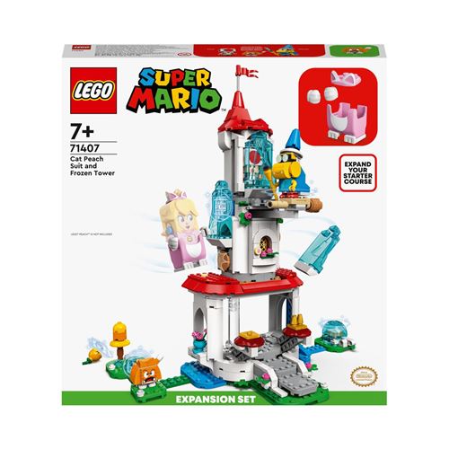 LEGO® Super Mario™ 71407 Ensemble d’extension La Tour gelée et le costume de Peach chat État correct - LEGO Super Mario reconditionné disponible sur Fnac