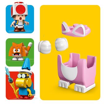 LEGO® Super Mario™ 71407 Ensemble d’extension La Tour gelée et le costume de Peach chat