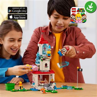 LEGO® Super Mario™ 71407 Ensemble d’extension La Tour gelée et le costume de Peach chat