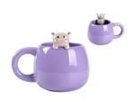 Tasse en Céramique Itotal Charm Hippo 450 ml