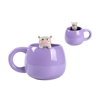Tasse en Céramique Itotal Charm Hippo 450 ml