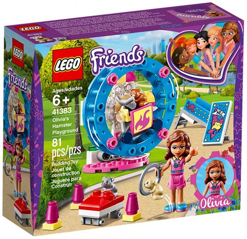 Lego Lego® Friends 41383 L'Aire De Jeu Du Hamster D'Olivia