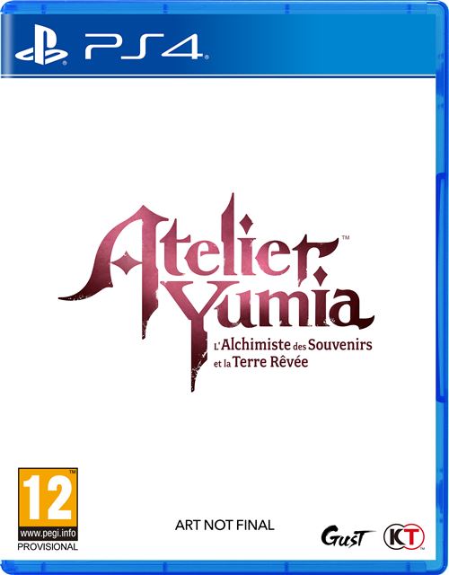 Pochette avant du jeu Atelier Yumia : L'Alchimiste des Souvenirs et la Terre Rêvée PS4