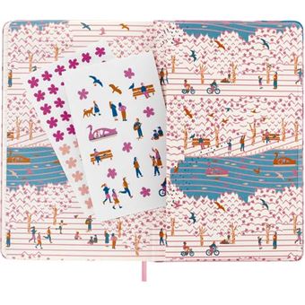 Agenda scolaire Moleskine 2022 2023 Semainier Sakura grand format Jogging