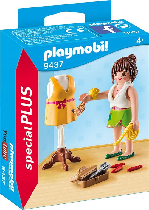 Playmobil City Life Les boutiques 9437 Styliste