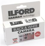 Appareil photo jetable Ilford XP 2 Super 27 poses Noir et Blanc