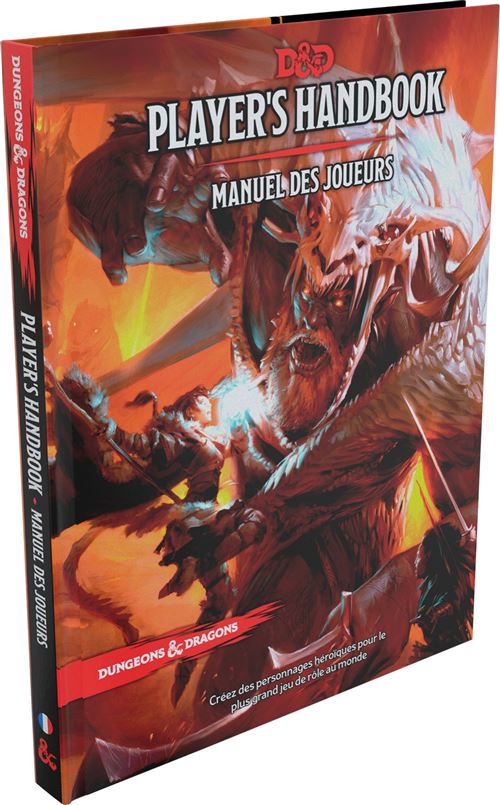 Jeu De Stratégie Asmodee Dungeons And Dragons 5 Manuel Des Joueurs