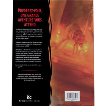 Jeu de stratégie Asmodee Dungeons and Dragons 5 Manuel des Joueurs