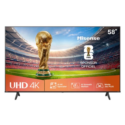 TV LED Hisense 4K UHD 58A6Q 146 cm 2025