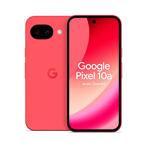 Smartphone Google Pixel 10a 6,3 5G Double SIM 128 Go Rouge framboise