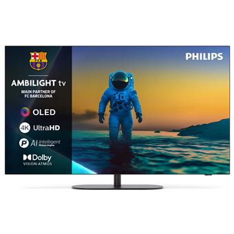 Philips 48OLED810 - Classe de diagonale 48" TV OLED - Smart TV - Google TV - 4K UHD (2160p) 3840 x 2160 - HDR
