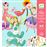 Kit créatif Djeco 6 pantins à colorier Fées_0