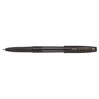 Stylo à bille Pilot Super Grip G Noir - 1