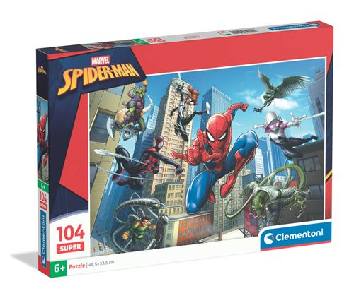 Puzzle 104 pièces Clementoni Super Spider Man
