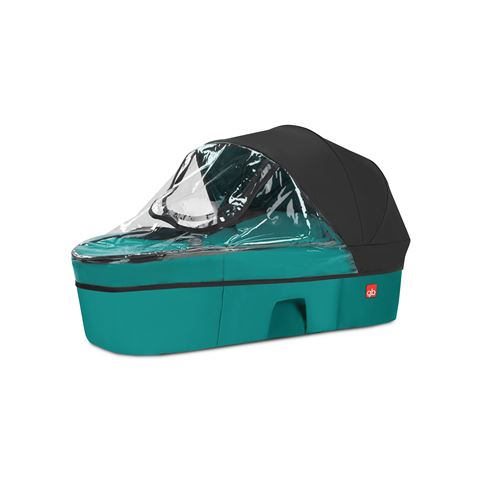 Poussette GB Cot To Go avec habillage pluie transparent