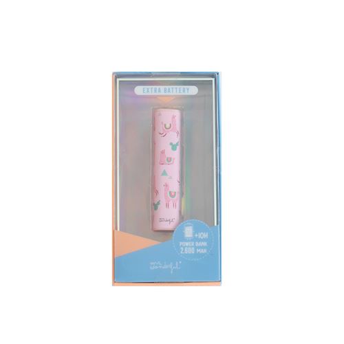 Batterie externe Mr. Wonderful 2600 mAh Lamas