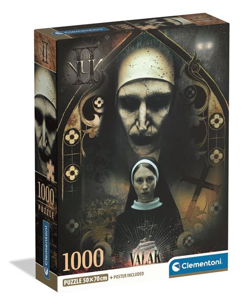 Puzzle Compact 1000 pièces Clementoni La None