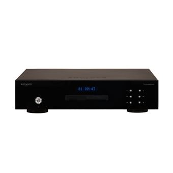 Lecteur de CD à tubes Advance Paris X-CD1000 EVO Noir et marron