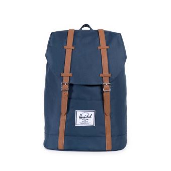 Sac a dos Herschel Retreat Bleu et Marron 19 5 L Sac a dos Achat prix fnac