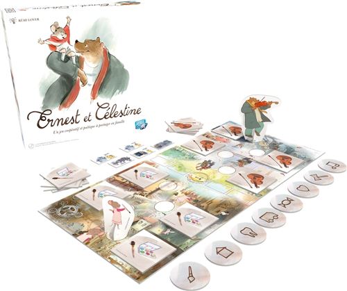 Test - Ernest et Célestine : le jeu – Plateau Marmots