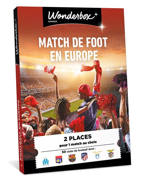 Coffret cadeau Tick nBox 100% Foot Européen