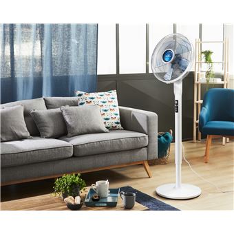 Ventilateur sur pied Rowenta Turbo Silence Extrême+ VU5870F0 70 W Blanc