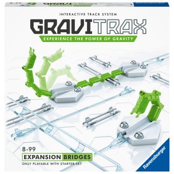 Jeu de construction Ravensburger GraviTrax Set d'Extension Bridges ou Pont et rails