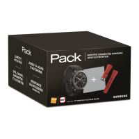 Pack FNAC Montre connectée Samsung Gear S3 Frontier + Bracelet Silicone Rouge