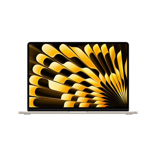 Apple MacBook Air 15 512 Go SSD 24 Go RAM Puce M3 CPU 8 Cœurs GPU 10 Cœurs Lumière Stellaire