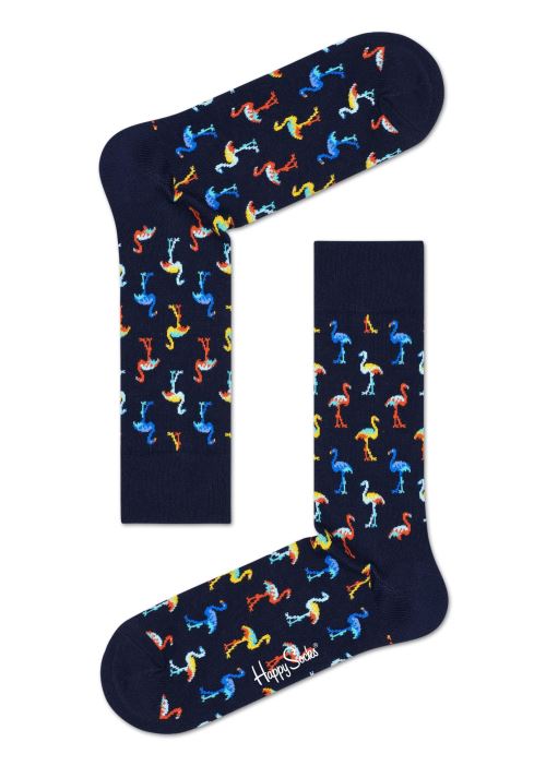 Chaussettes hautes Happy Socks Flamingo Taille 41-46