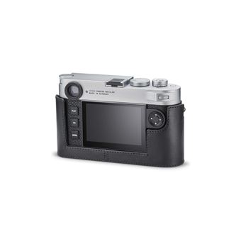 Protecteur demi-étui cuir Leica noir pour M11