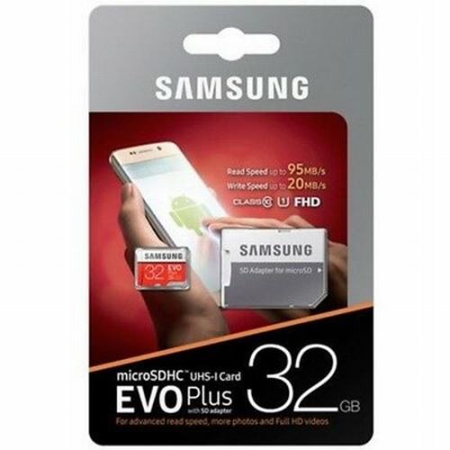 Carte mémoire Samsung Micro SD 32 Go + Adaptateur SD
