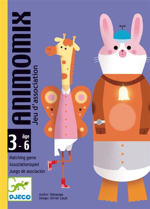 Jeu d'association Djeco Animomix
