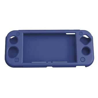 Etui de protection en silicone pour Nintendo Switch Lite Geek Monkeys Bleu