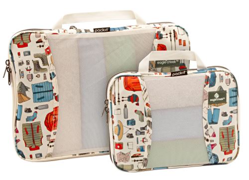 Lot de 2 sacs de compression Eagle Creek Pack-It Original™ Cubes Holiday Taille S et Taille M