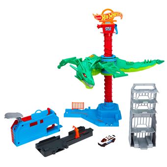 Coffret Hot Wheels Attaque du Robot Dragon