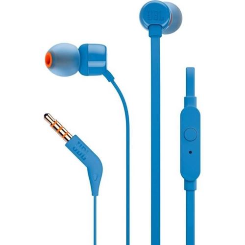 JBL T110 BLUE EARPHONES