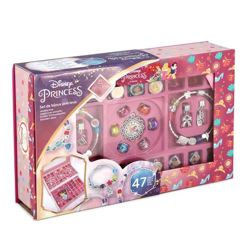Coffret Bijoux charms Disney Princesses