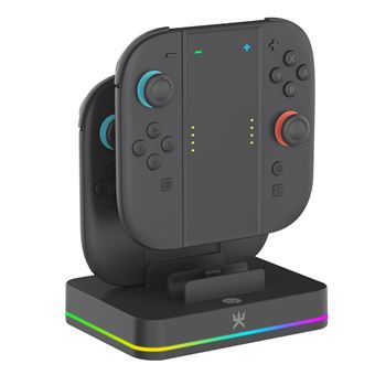 Base de charge et support Joy-Con Alpha Omega Players Noir pour Nintendo Switch 2