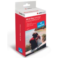 AGFA PHOTO - Realipix Mini P - Imprimante Photo Format 5,3 x 8,6 cm via  Bluetooth - Sublimation Thermique 4Pass - Agfa Photo